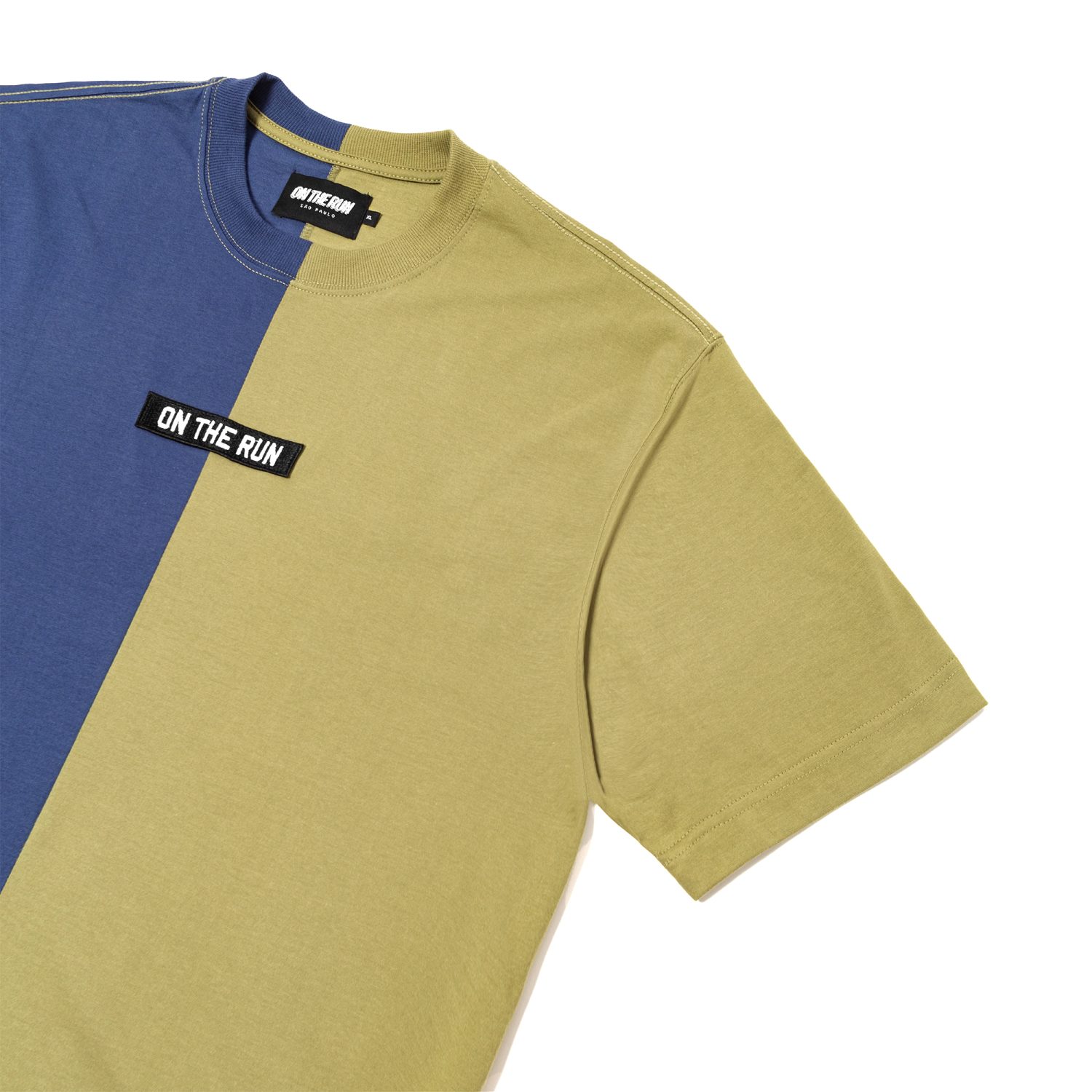 Camiseta  50-50 [navy blue - military green]